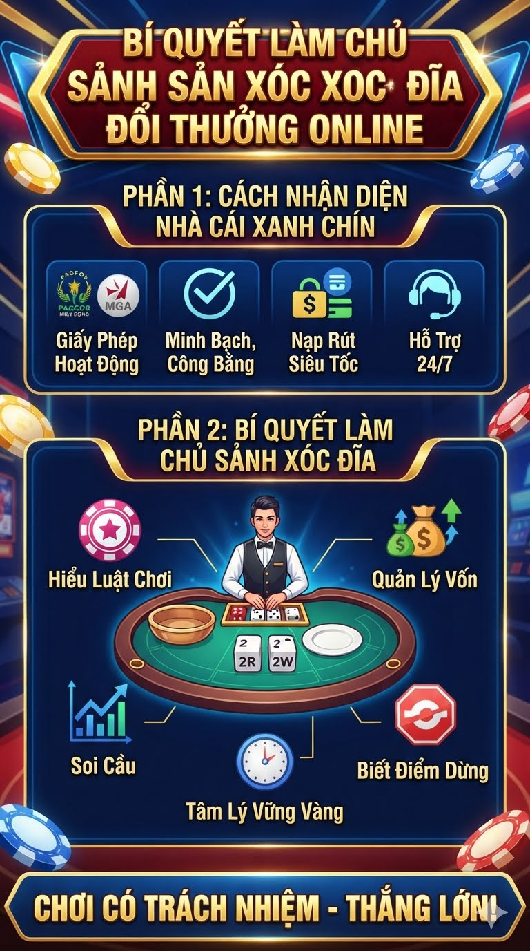 xóc đĩa đổi thưởng online