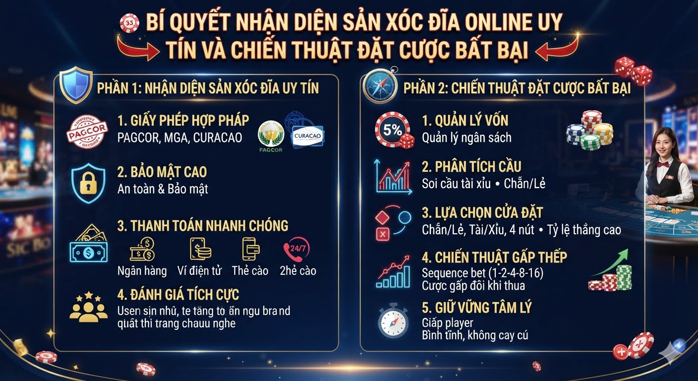 xóc đĩa online uy tín