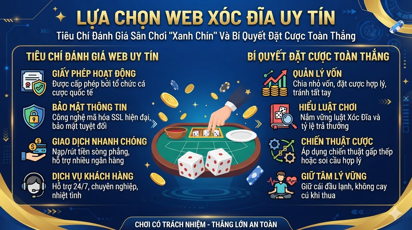 web xóc đĩa uy tín