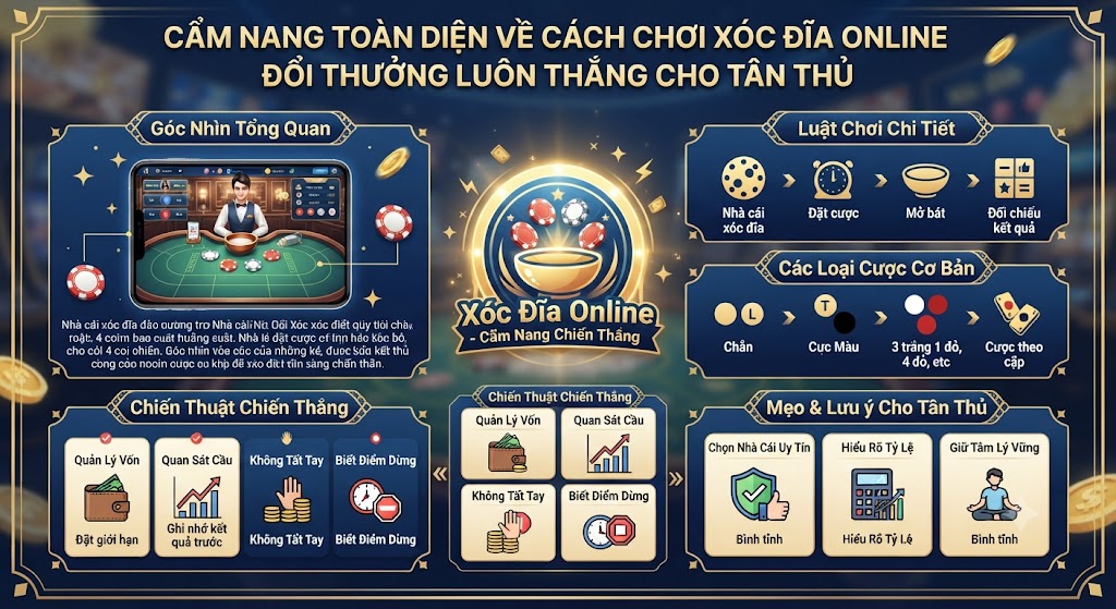 xóc đĩa online đổi thưởng